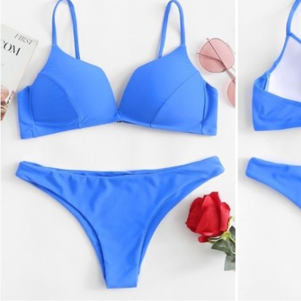 Pushup Top Bikini Set